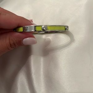 Green Henri bendel bracelet. Excellent condition.